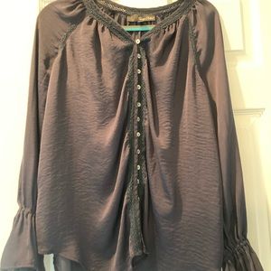 NEVER WORN navy blue blouse